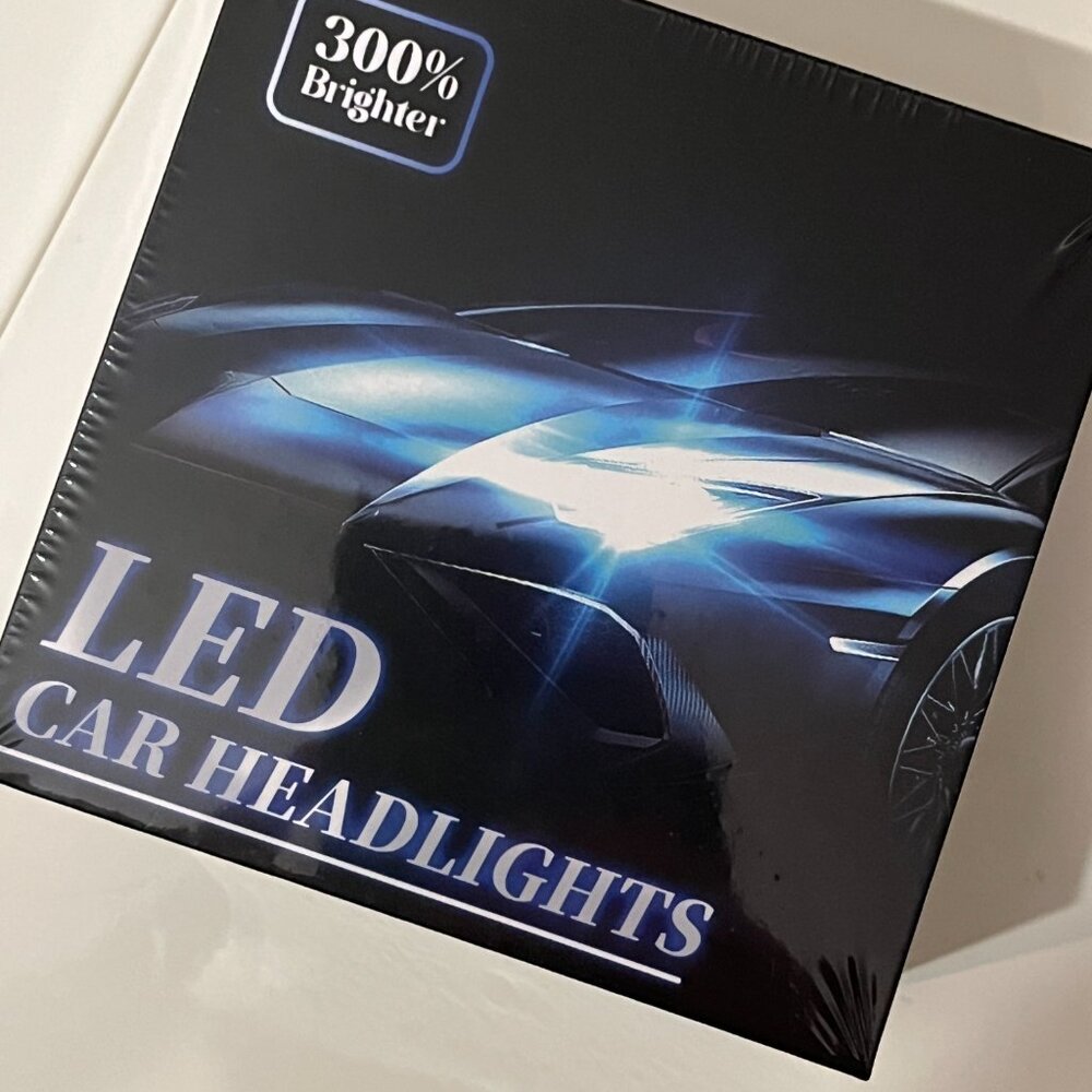 LED Car Headlights H4 Series C7F 300 Percent Brighter Unbranded‎ (new/m/x)